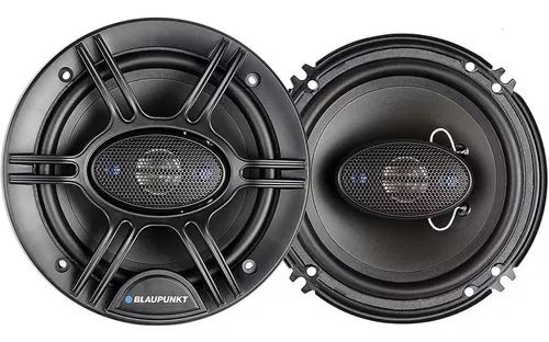 BOCINA COAXIALES DE 4 VIAS DE 6.5" BLAUPUNKT (PAR)