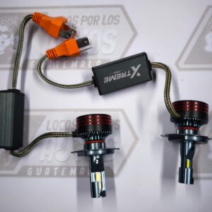 BOMBILLA LED 130 W. DOBLE CONTACTO L6PRO-H4