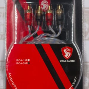 RCA DE 5 MTS. DRAG AUDIO