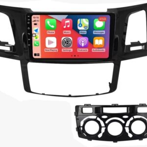 DASH KIT 9" FORTUNER/HILUX (MANUAL AC AUTO AC) MODELO 2008-2014