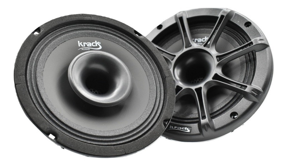 MEDIO CON TROMPETA DE 200 W. DE 6.5" KRACK AUDIO (PAR)