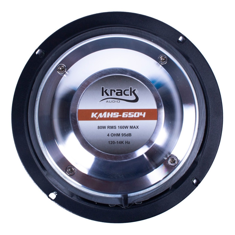 MEDIO CON TWEETER DE 160 W. DE 6.5" KRACK AUDIO (PAR) - Imagen 4