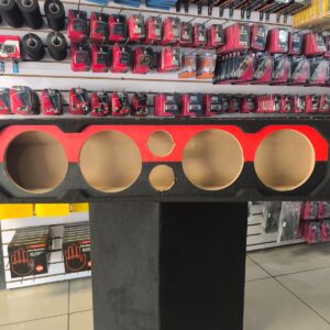 MALETA DE 4 MEDIOS DE 8" Y 2 TWEETER