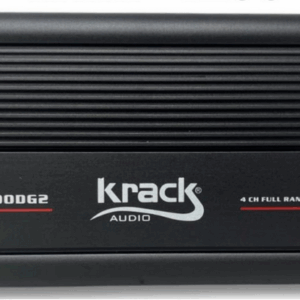 AMPLIFICADOR DE 120 RMS 4 CANALES KRACK AUDIO