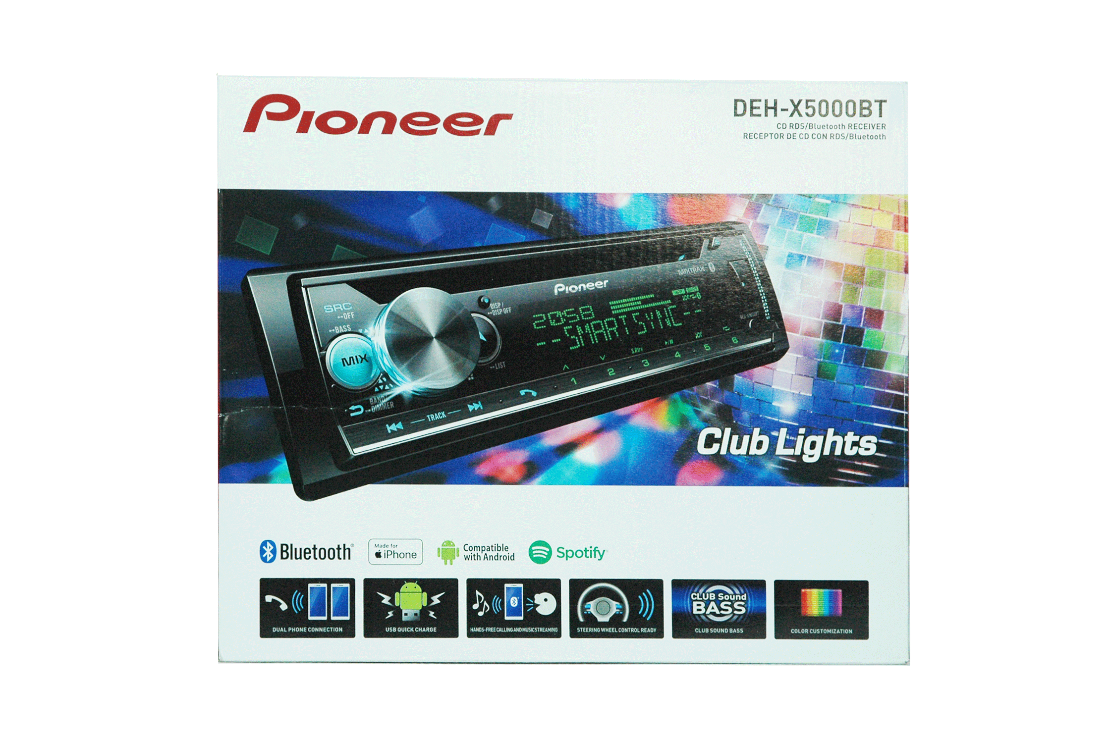 RADIO DEH-X5000BT PIONEER - Imagen 3
