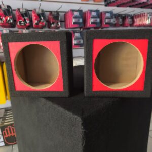 CAJA PARA UN MEDIO DE 6.5" PARA UN TAXIMOTO (PAR)