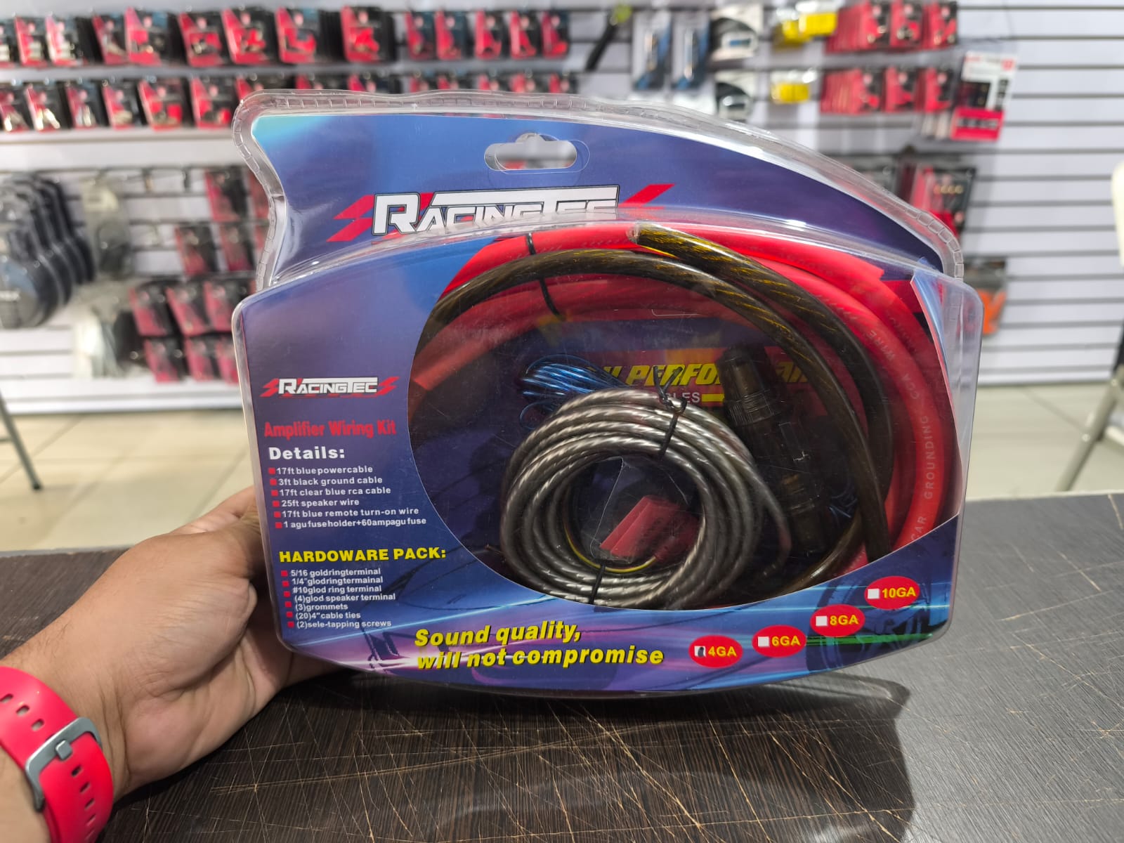 KIT DE CABLE #4 RACINGTEC