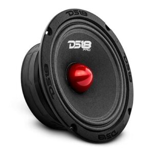 MEDIO PUNTA DE BALA ROJO DE 6.5" DS18 (PAR)