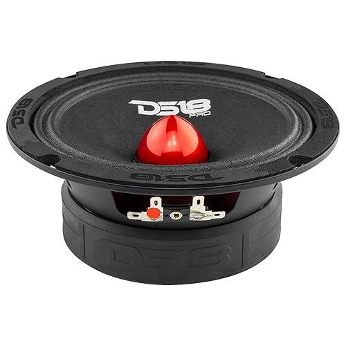 MEDIO PUNTA DE BALA ROJO DE 6.5" DS18 (PAR) - Imagen 4