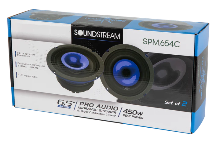 MEDIO CON TROMPETA 6.5" SOUNDSTREAM (PAR) - Imagen 4