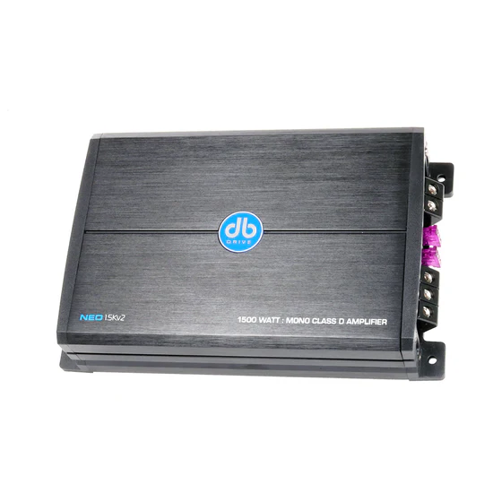 AMPLIFICADOR MONO CLASE D DE 1500 DB DRIVE