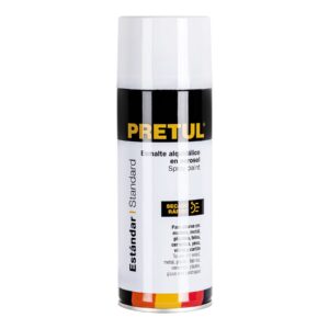 PINTURA EN SPRAY BLANCO MATE, 400 ML. PRETUL