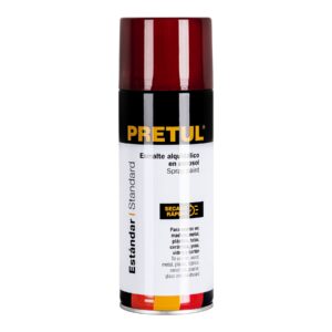 PINTURA EN SPRAY ROJO, 400 ML. PRETUL