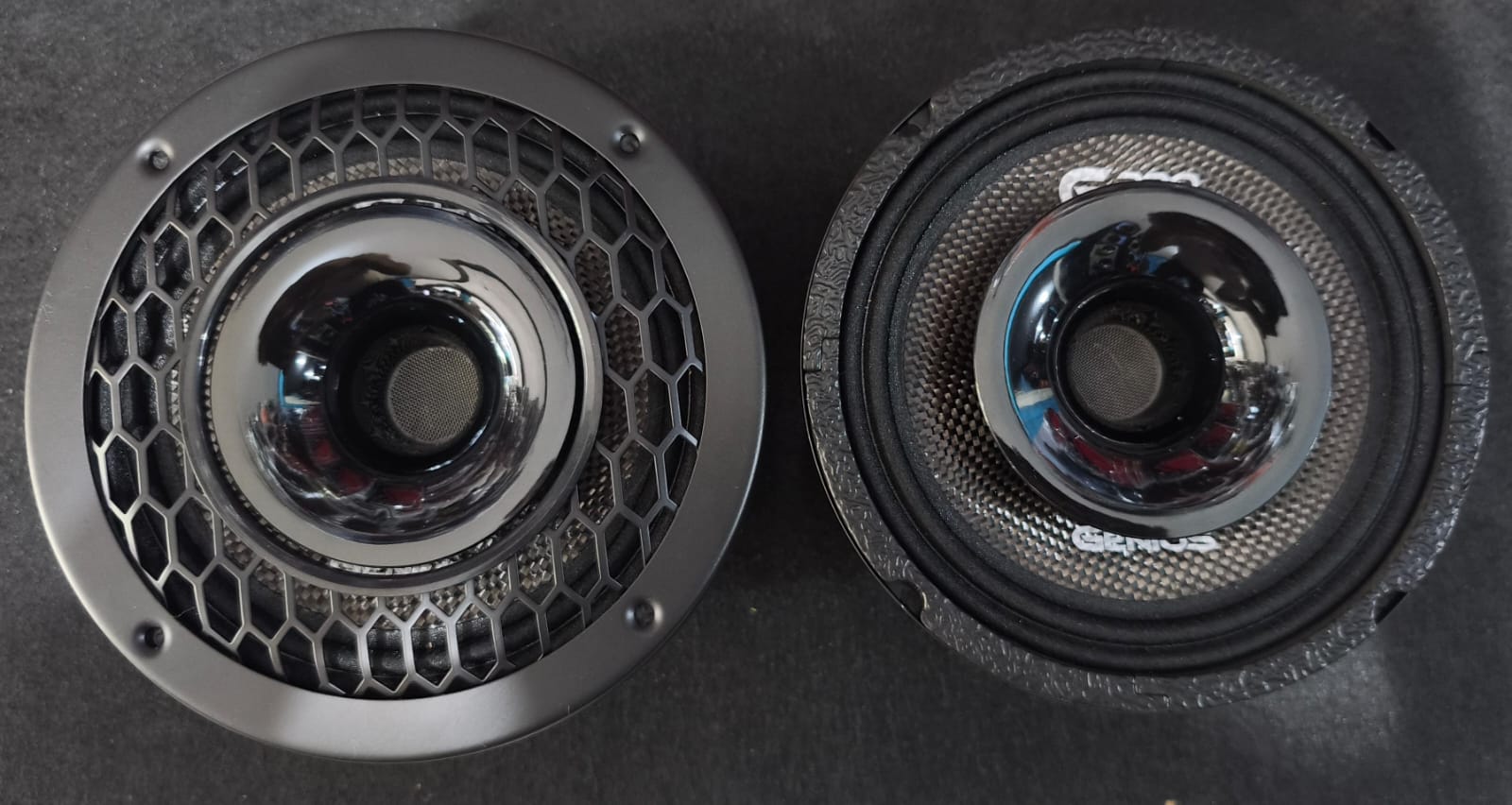 MEDIO CON TROMPETA 6.5" GENIUS AUDIO (PAR)