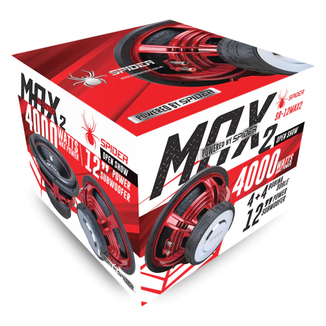 SUBWOOFER DE 12" DE 2000 RMS SPIDER - Imagen 4