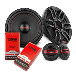 COMBO DE COMPONENTE DE 2 VIAS DE 6.5" Y TWEETER DE PASTILLA DS18 (PAR)