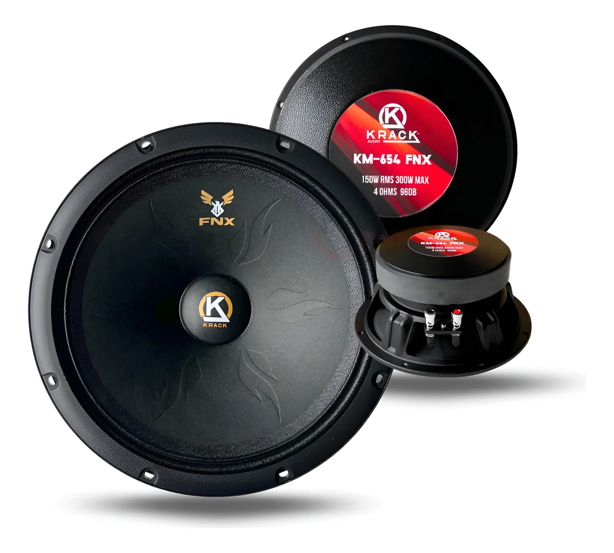 MEDIO DE DOMO DE 6.5" FNX KRACK AUDIO (PAR)