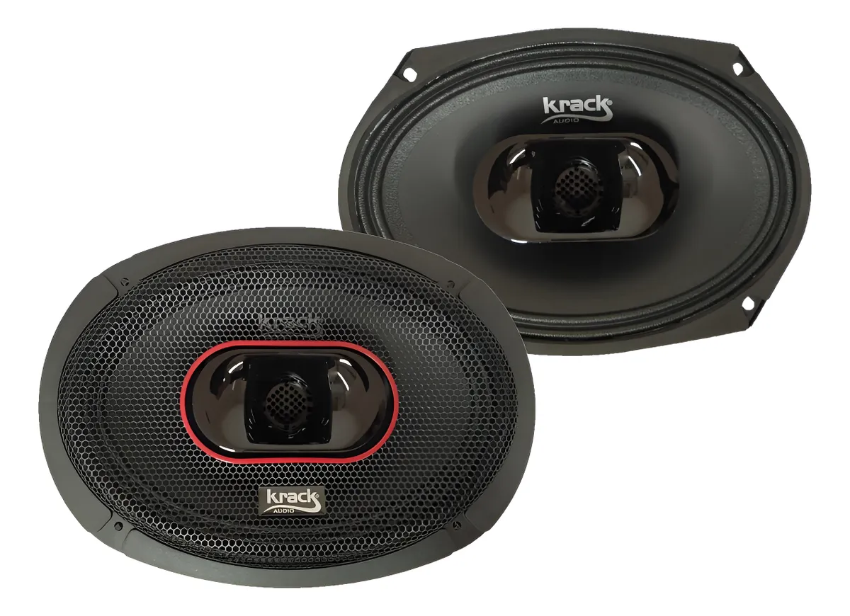 MEDIO CON DRIVER DE 6" X 9" KRACK AUDIO (PAR)