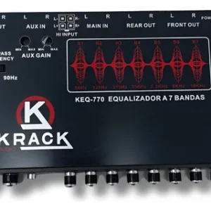 ECUALIZADOR 7 BANDAS KRACK AUDIO