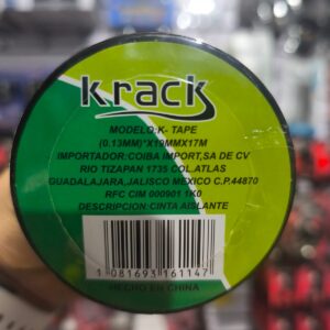 CINTA DE AISLAR DE 3/4" * 17 MTS. KRACK AUDIO
