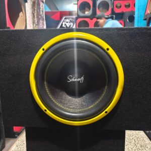 SUBWOOFER DE 12" DE 250 RMS CON CAJA SCHWARTZ