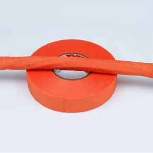 CINTA ADHESIVA DE TELA DE SEDA NARANJA (15 Mts)