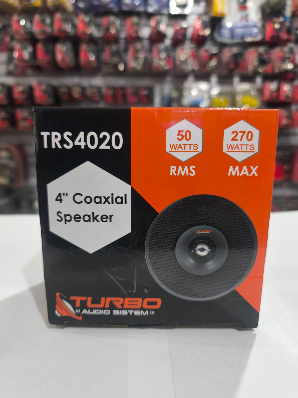 BOCINA COAXIAL DE 1 VIAS DE 4" TURBO (PAR) - Imagen 4