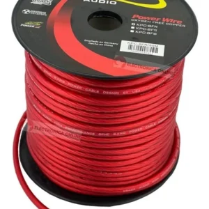 ROLLO DE CABLE CALIBRE 8 (50 MTS.), KRACK AUDIO