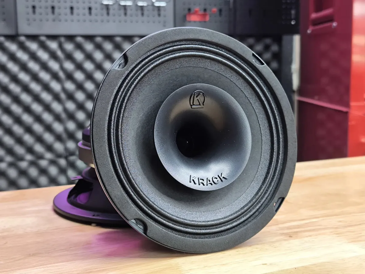 MEDIO CON TROMPETA 6.5" KRACK AUDIO (PAR) - Imagen 3