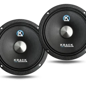 SET DE 4 PZS. DE MEDIOS DE 6.5" CON TWEETER KRACK AUDIO