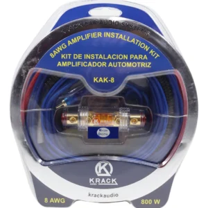 KIT DE CABLE #8 KRACK AUDIO