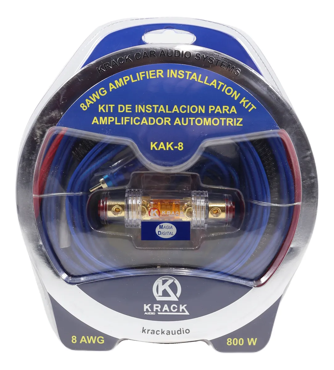 KIT DE CABLE #8 KRACK AUDIO