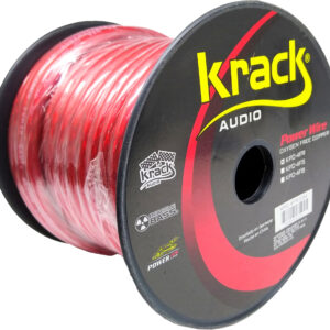 ROLLO DE CABLE CALIBRE 4 (20 MTS.), KRACK AUDIO