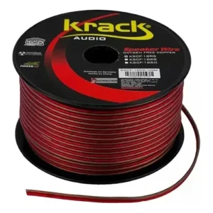 ROLLO DE CABLE CALIBRE 18 (100 MTS.), KRACK AUDIO