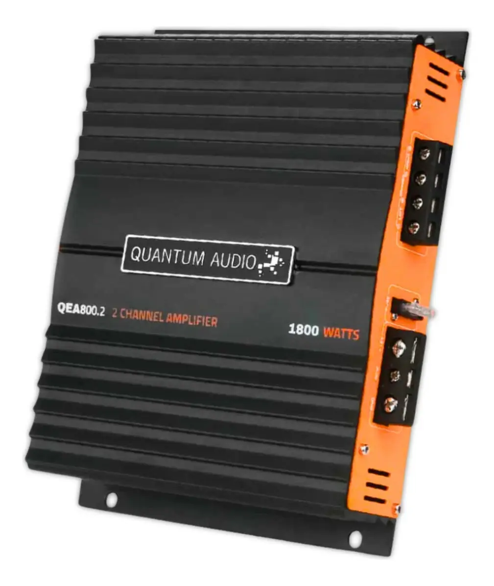 AMPLIFICADOR DE QEA800.2 DE 2 CANALES QUANTUM AUDIO