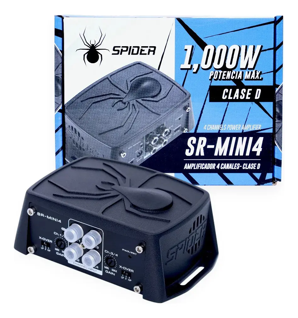 AMPLIFICADOR MINI 1000.4 SPIDER