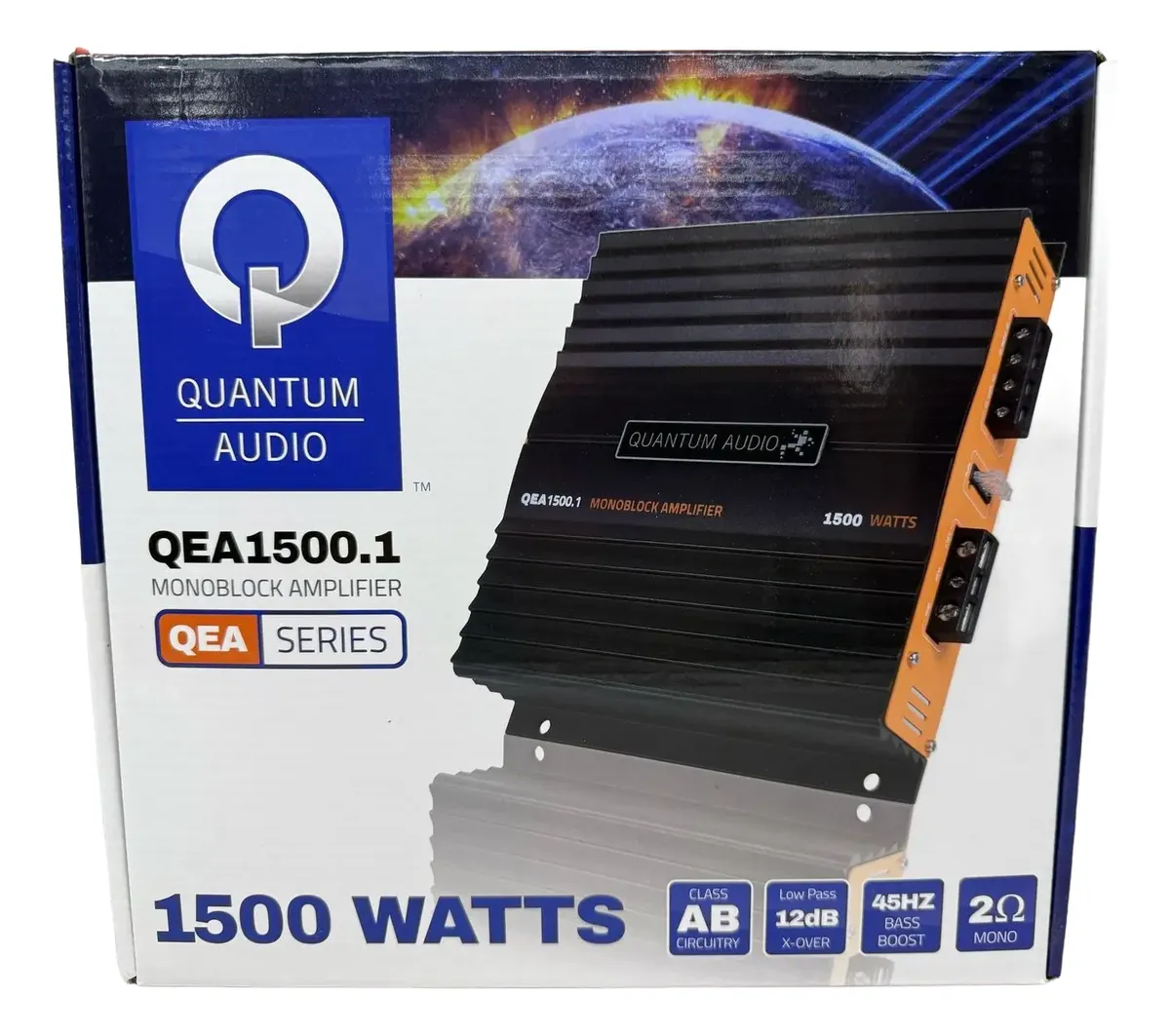 AMPLIFICADOR MONOBLOCK DE 1500.1 QUANTUM AUDIO - Imagen 3