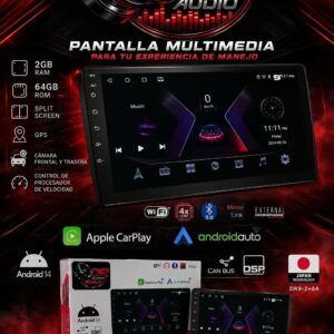PANTALLA DE 9" CAR MULTIMEDIA (ANDROID) DR AUDIO