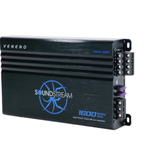 AMPLIFICADOR DE 90 RMS 4 CANALES SOUNDSTREAM