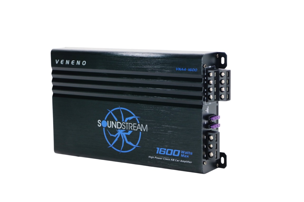 AMPLIFICADOR DE 90 RMS 4 CANALES SOUNDSTREAM