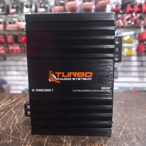 AMPLIFICADOR DE 800.1 DE 1 CANAL CLASE D, TURBO