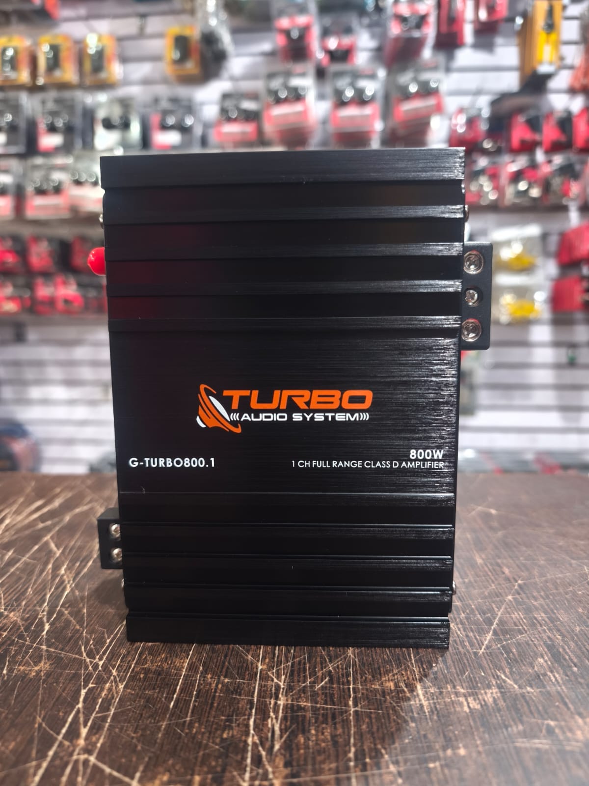 AMPLIFICADOR DE 800.1 DE 1 CANAL CLASE D, TURBO