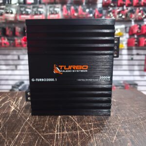 AMPLIFICADOR DE 2000.1 DE 1 CANAL CLASE D, TURBO