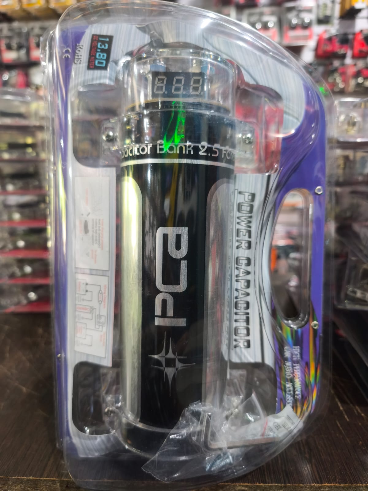 CAPACITOR 2.5 FARADIOS PCA